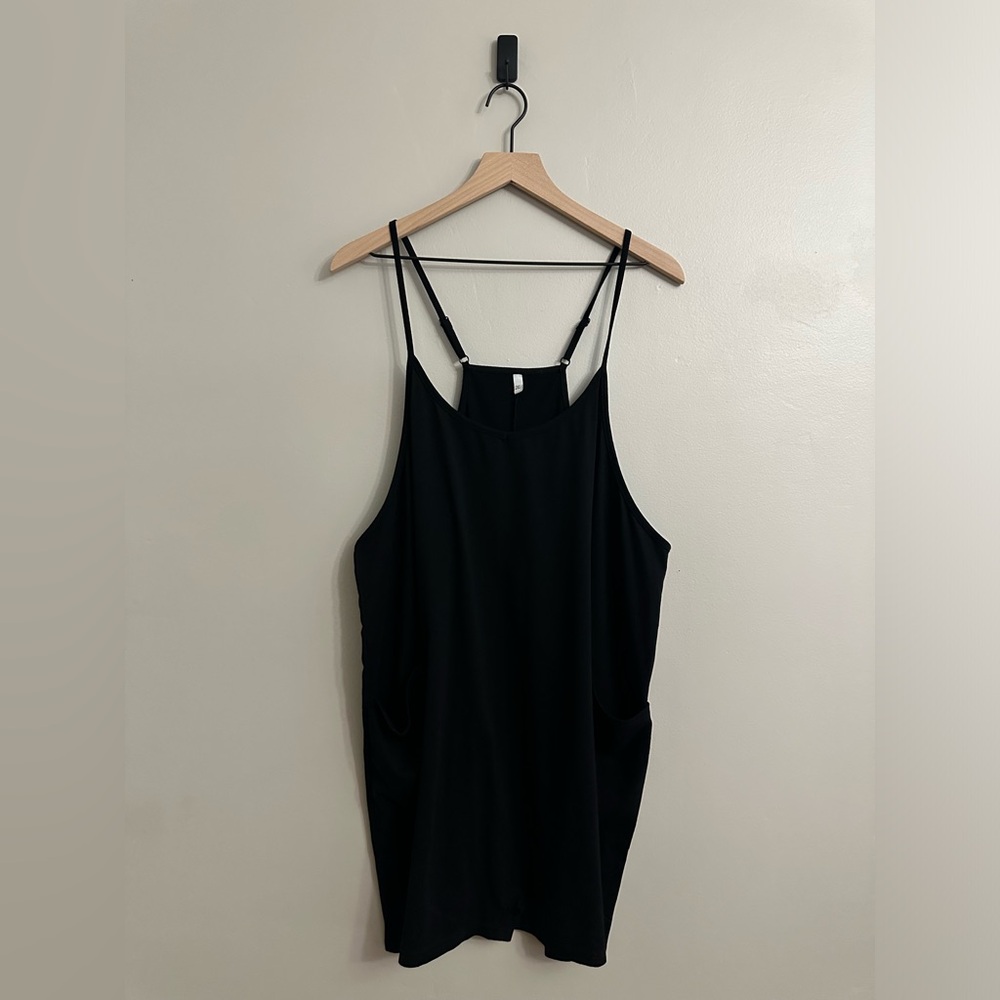 Womens romper, black, 2XL